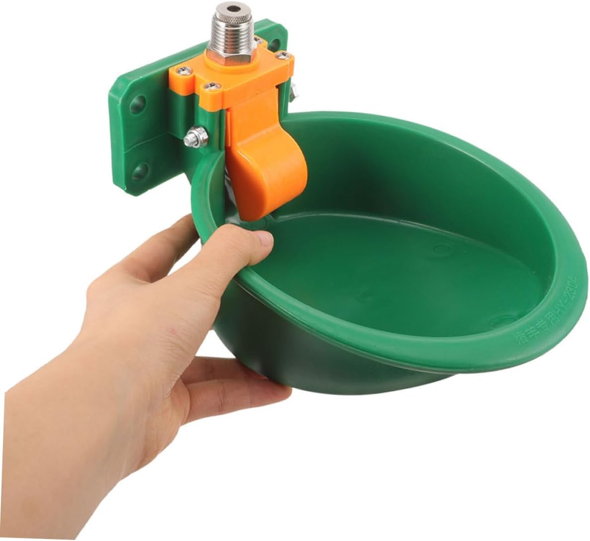 SUPVOX 2pcs Automatic Sheep and Goat Waterer Bowl Plastic Livestock Water Dispenser Easy to Install and Maintain Spillproof Design Water Saving for Farm Animals