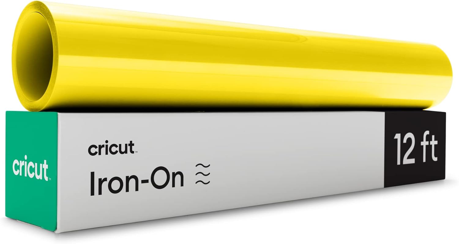 Cricut Iron-On (12 ft), Neon Yellow