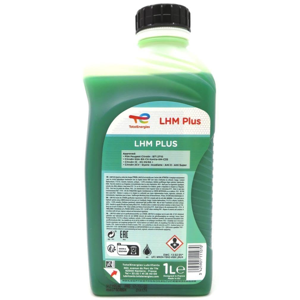 Amazon.co.jp: Total Fluide LHM Plus トタル ハイドロリック オイル