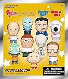 FX Animation Series 1 – 5' Collectible Bag Clip – Blind Bag (ONE Random Figure) – TV Animated Character Keychain/Backpack Accessory | Official Licensed Merchandise