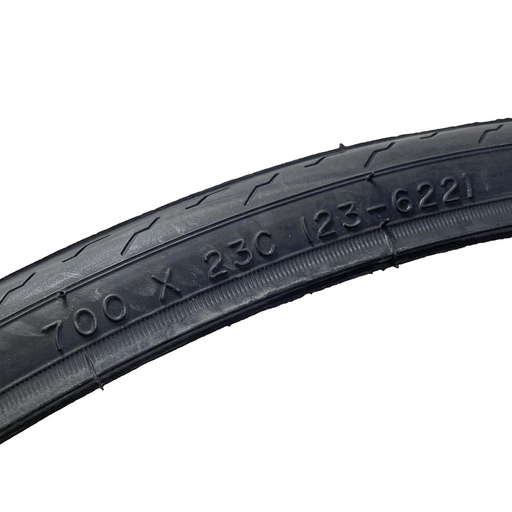 KIT 2 COPERTONI BICI CORSA 2 CAMERE D'ARIA 700X23 23 622 VALVOLA PRESTA 60mm