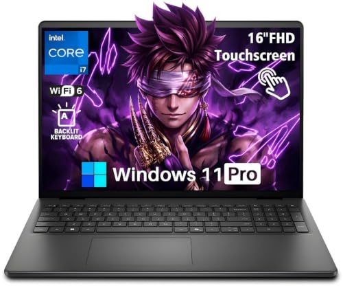 Image of Dell 15.6 inch Touchscreen Laptop 32 GB DDR5 RAM 1 TB SSD Intel Ultra 7