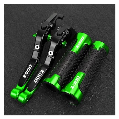 Leviers Z900 d'embrayage de frein en alu et poignées de guidon ergonomiques 22 mm W-19
