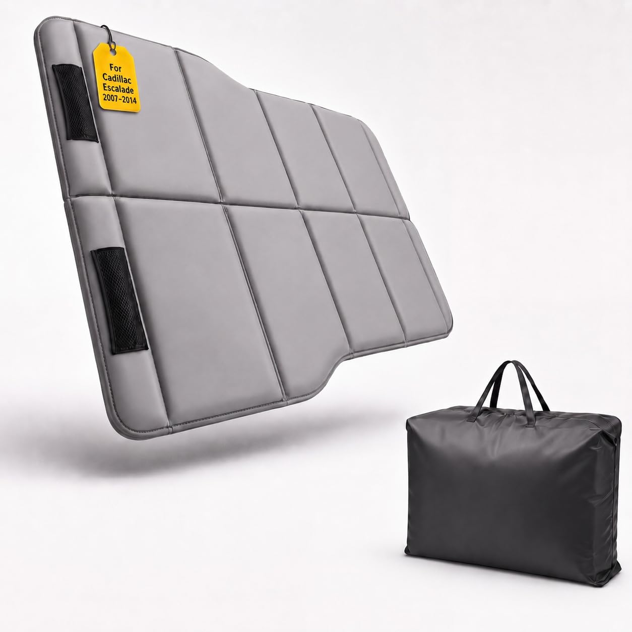 Car Mattress for 2007–2014 Cadillac Escalade, Upgraded Non-Inflatable Thickened Foam SUV Car Camping Mattress, Foldable Trunk Sleeping Pad Car Bed Mattress for Road Trips Camping Travel