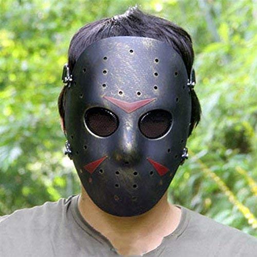 CS Games Metal Mesh Mask Safeguard Full Face Protective Mask for Halloween Masquerade Cosplay Costume Party - Image 4