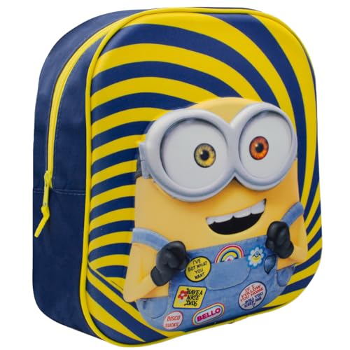 ms móvil shop Mochila Minion Personaje Bob 3D de 30 cm, de vuelta al cole | Producto Oficial