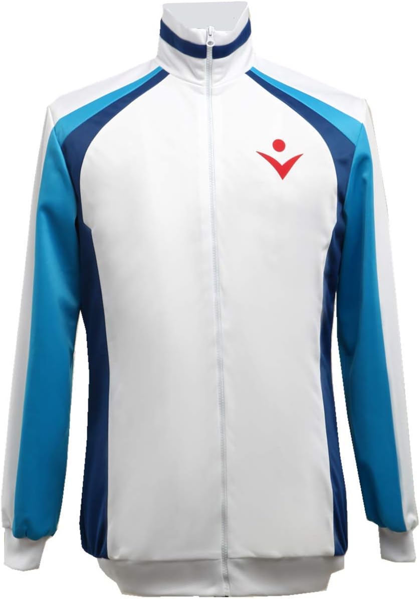 Free! Cosplay Iwatobi Swim Club Cosplay Costume Haruka Nanase Jacket Coat High School Sportswear