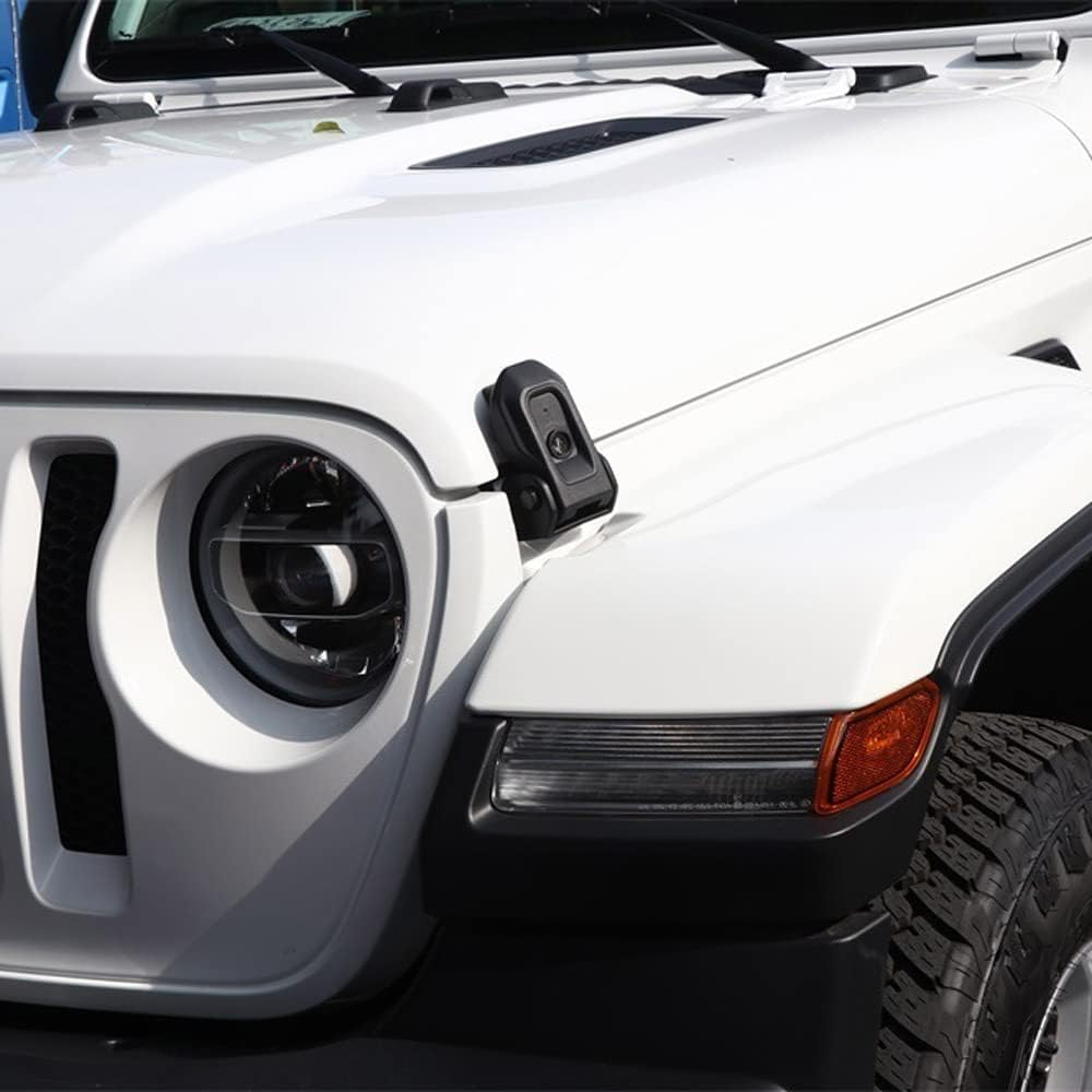 Hood Latches Anti-Theft Hood Locks Catch Kit Compatible with Jeep Wrangler JL JLU 2018-2024 JT Gladiator 2020-2024