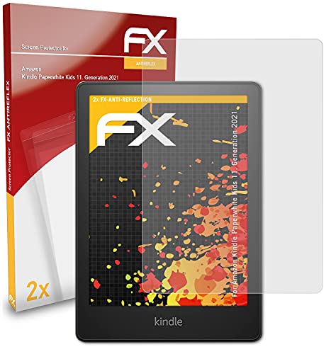 atFoliX Beschermfolie compatibel met Amazn Kindl Paperwhite Kids 11. Generation 2021 Schermbeschermer, anti-reflecterend… - Image 3
