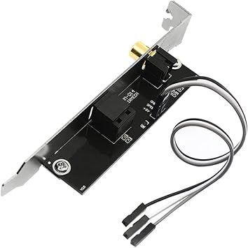 Acxico 1 pcs SPDIF Optical and RCA Out Plate Cable Bracket for ASUS MSI Gigabyte Motherboard
