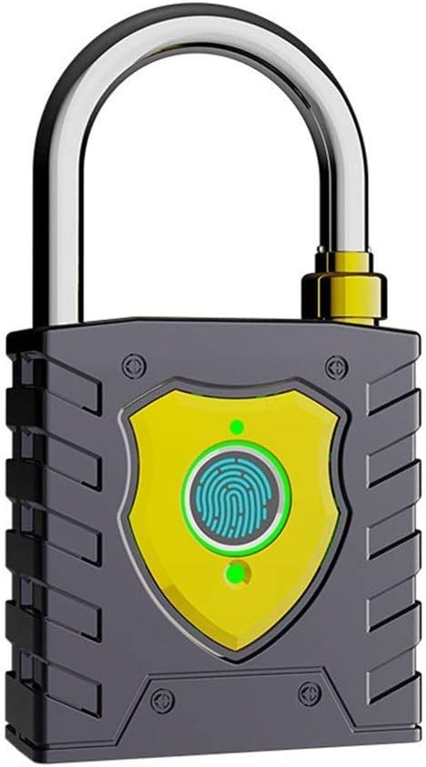 Lucchetto per impronte digitali Smart Touch Lucchetto in metallo Antifurto impermeabile Smart Keyless per armadietto della palestra, armadietto della scuola, zaino, valigia