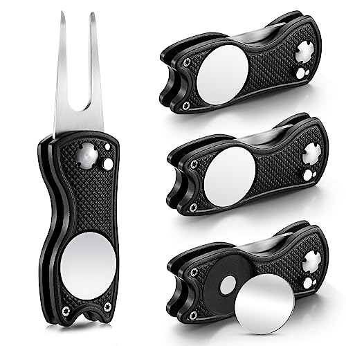 Outil de réparation de golf pliable en acier pour ne plus abîmer vos poches sur le green