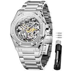 6669:Silver strap&silver dial