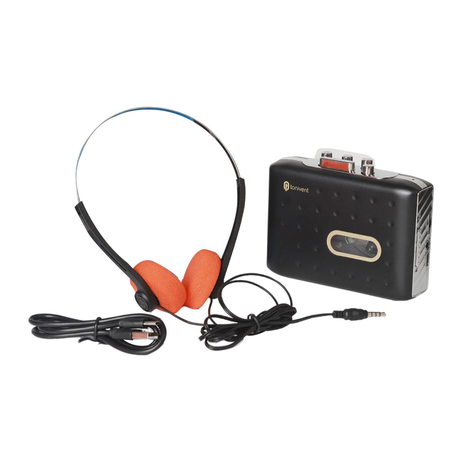 Cassette to MP3 Player Gift Portable Recorder for Language Learning Black| Personal Players| Audio & Headphones |Consumer Electronics-image-21
