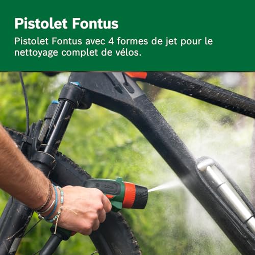 Nettoyeur à pression de vélo sans fil BOSCH Fontus 18V 6 Batterie 18V 2.0Ah + chargeur AL1820 Réservoir - vue 5