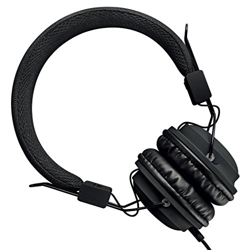 Sound Intone HD850 On-Ear Adjustable Folding Headphones with Microphone and Remote Control, Black