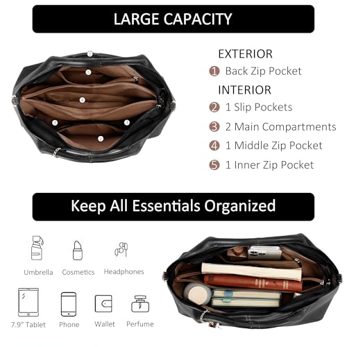 Bolso Satchel Vegan Leather Mediano para Mujer miniatura 4