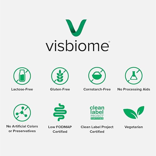 Miniatura 7 de Visbiome GI Care - Probiótico de alta potencia - 112.5 mil millones de UFC Probióticos vivos, formulación original De Simone, fabricado en Estados
