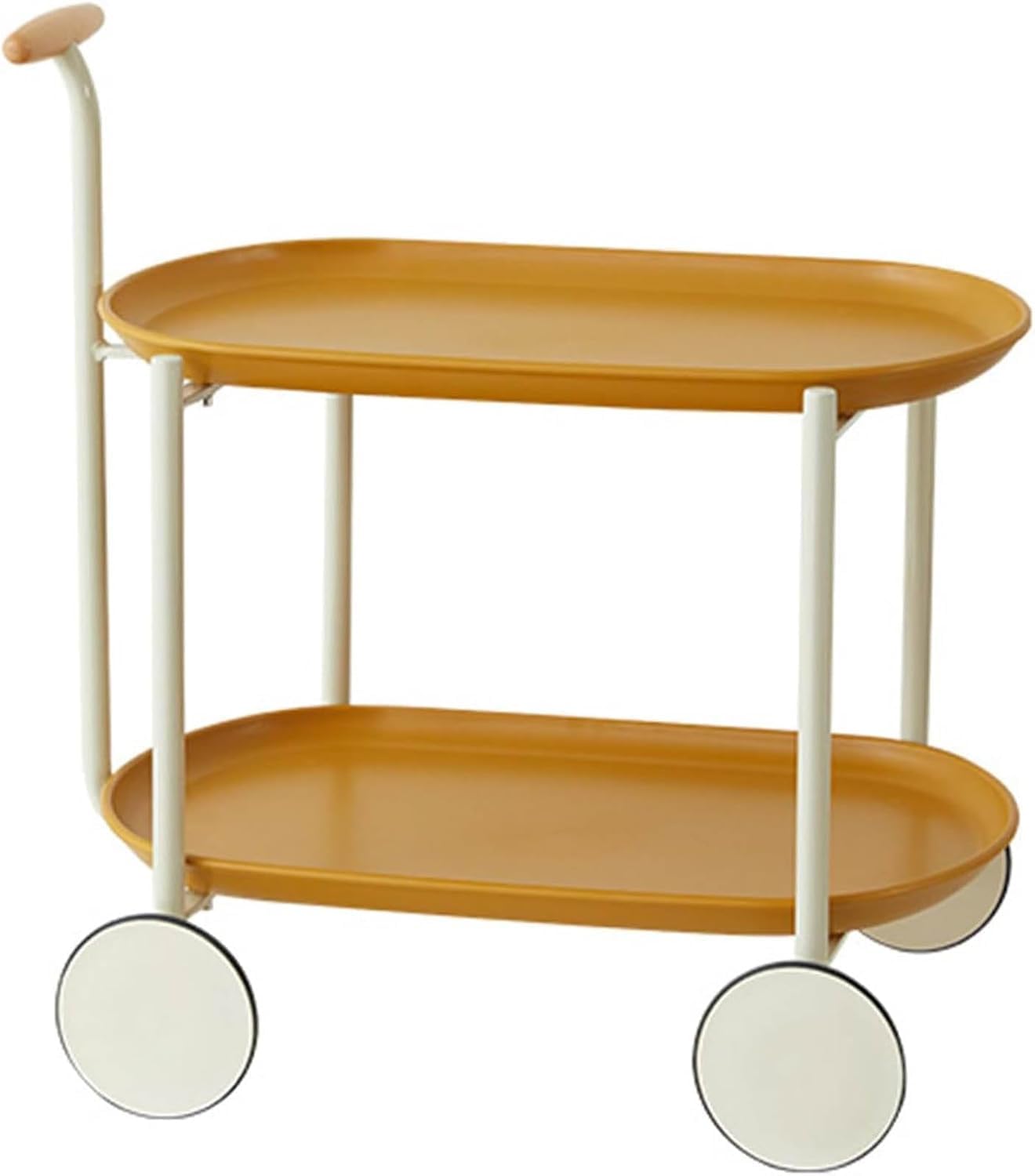 Carrito de aperitivos para veladas junto al sofa y comidas en cocina