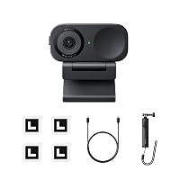 Insta360 Link2C Pack Treppiede 2.0 - Webcam 4K per PC/Mac, Sensore da 1/2"