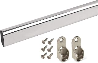 Wardrobe hanging rail set