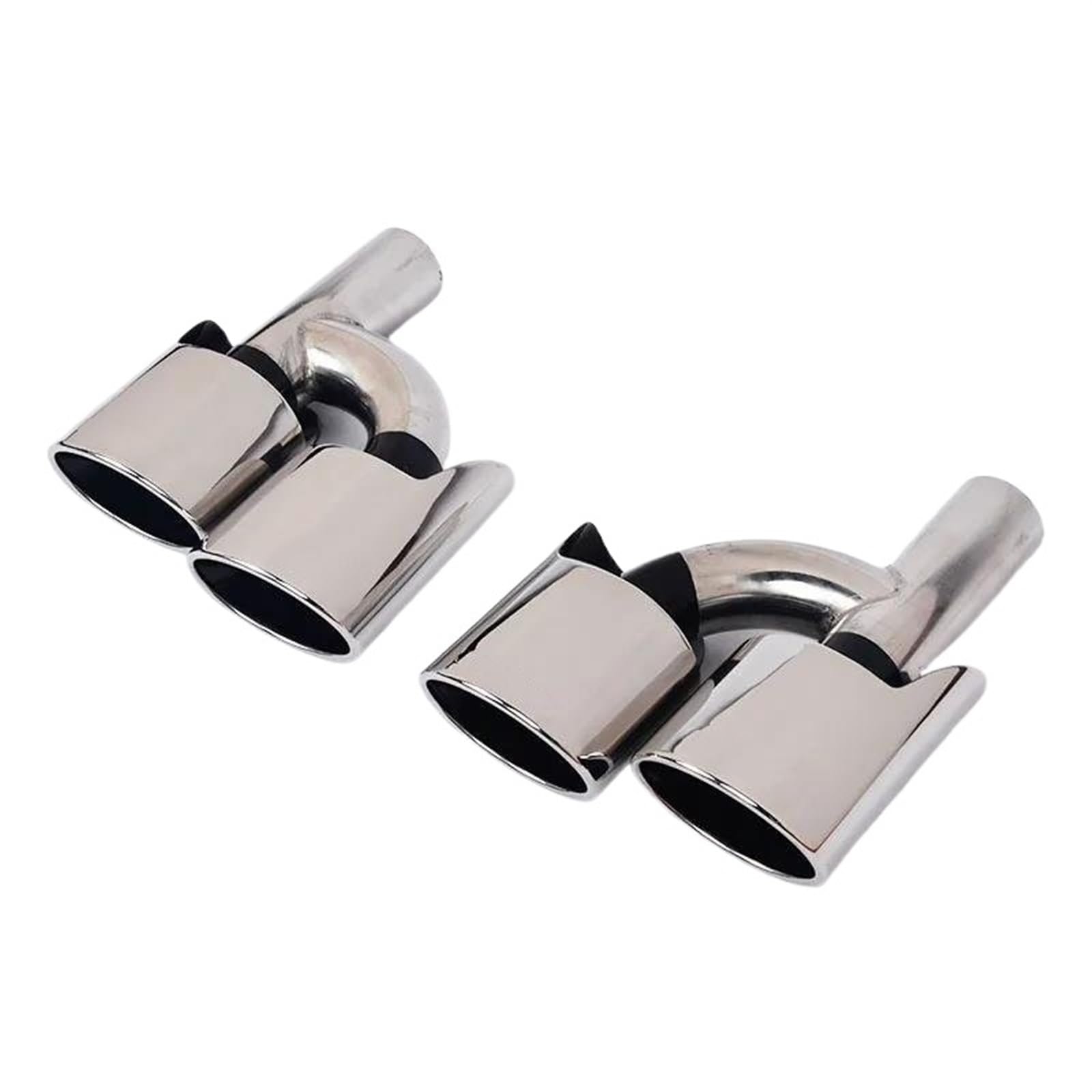 Tuyaux D'échappement Pour Benz C E Pour Classe W204 W212 C180 C200 C300 E200 E240 E280 E320 Pour AMG Systèmes D'échappement Voiture Tuyau Queue Silencieux Embout Échappement