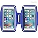 Produktbild Universal Sportarmband für Apple iPhone 7/7 Plus iPhone 6/6S Plus Samsung Galaxy S7/S6/S5 Schweiß-Running Armbelt mit kleinen Halter & Tasche für Schlüssel Karte 4,5 '14,5 cm Bildschirm
