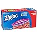 Ziploc Storage Bags, For Food, Sandwich, Organization and More, Smart Zipper Plus Seal, Quart, 48 Count (Pack of 3)