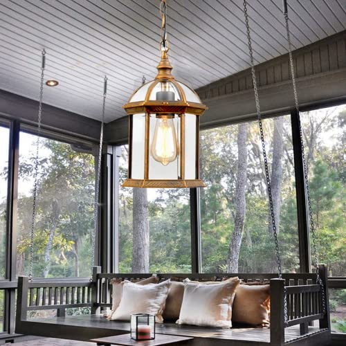 Lumière suspendue extérieur E27 lanterne plafond pour balcon et couloir