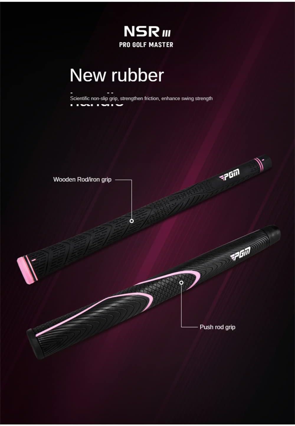 Ladies Golf Putter Single Stable Low Center of Gravity Club Right Hand Exercise Bar Women's Coach Training Bar with Headcover