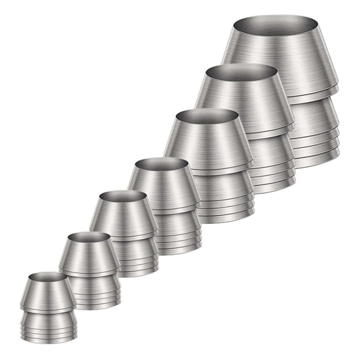 BCOATH Replacement for Camping Axe 7pcs Iron Wedge for Hammer Sturdy Design and Easy Installation