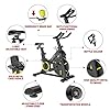 MBH-Fitness-Magnetic-Exercise-Bike-Stationary-Indoor-Cycling-Bike-for-Home-Gym-Use-Fitness-App-330Lbs-Weight-Capacity-Tablet-Holder-Bottle-Holder-Quiet-Cardio-Workout-Equipment MBH Fitness Magnetic Exercise Bike Stationary, Indoor Cycling Bike for Home Gym Use, Fitness App, 330Lbs Weight Capacity, Tablet Holder, Bottle Holder, Smooth Quiet Cardio Workout Equipment (Black)