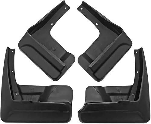 Rscbb Normal 4 Pcs Car Mud Flaps Splash Guards For Toyota Sienna 2018-2020, Easy Installation Mudguards Front Rear Mud Flaps Splashproof Waterproof Car Accessories