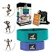 ATHELIS 2 Hip Bands | Thick Booty Resistance Circle Loop (Sizes: L+XL) for Men & Women, Workout Guide & Bag- Made of Special Non-Slip Cotton, Ideal for Glutes Legs & Thighs