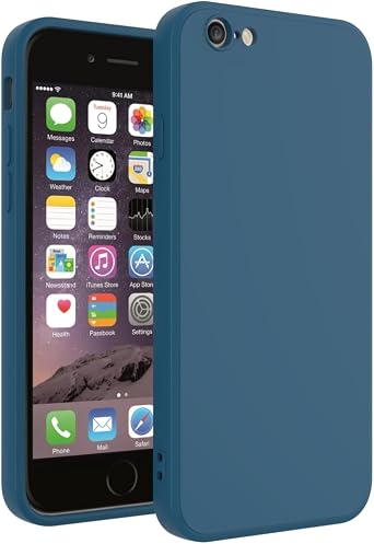 for iPhone 6S Plus Case Dark Blue, Scratch Resistant with Soft Touch, Slim Thin Phone Cover for iPhone 6 Plus 5.5 inch