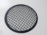 Motorcycle mesh black grill headlight cover wire stone guard 5.75' headlight