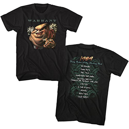Amazon.com: A&E Designs Warrant Band Shirt Dirty Rotten Filthy