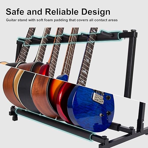 Aodsk AGS-05 5 Multi Guitar Stand Rack thumb #2