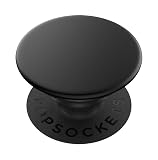 PopSockets Adhesive Phone Grip, Holder, Phone Stand, Black - Aluminum Black