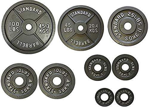 Ader Olympic Bench Press w/ 300lb Gray Olympic Set