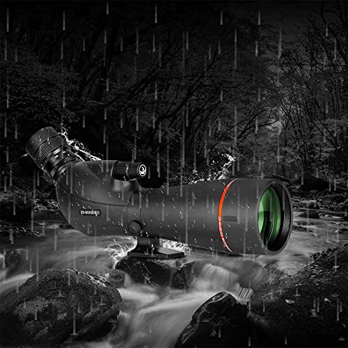 Gosky Eagleview Spotting Scope 20-60X 80Mm Ed With Smartphone Adapter, Extra-Low Dispersion Spotter Scopes, Perfect For Target Shooting & Bird Watching & Hunting & Wildlife Scenery #TOP4