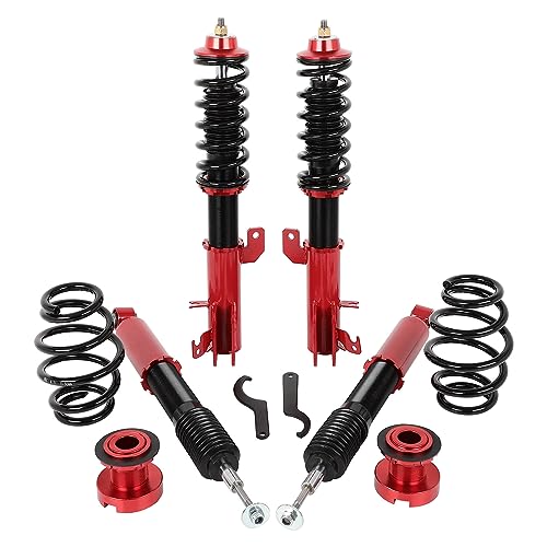 SCITOO Coilover Suspensions fit for Honda for Fit 2009 2010 2011 2012 2013 2014 Shock Struts Kits Assembly Shocks Struts