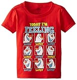 Frozen Boy's 2-7 Olaf - Today I'm Feeling Happy Tee, Red, 4T