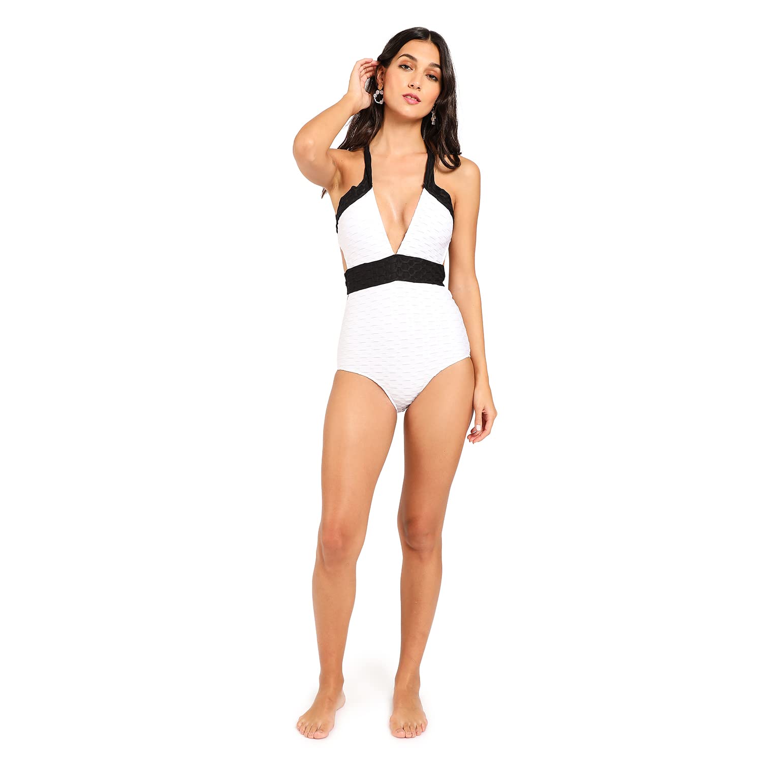Haute Sauce Multiwear Tie-up Detailing Swimsuit for Women, Beachwear, Women's Clothing, Western, Swimwear, Swimming Costume for Ladies, Bikini, Beach Dress, Stylish 4