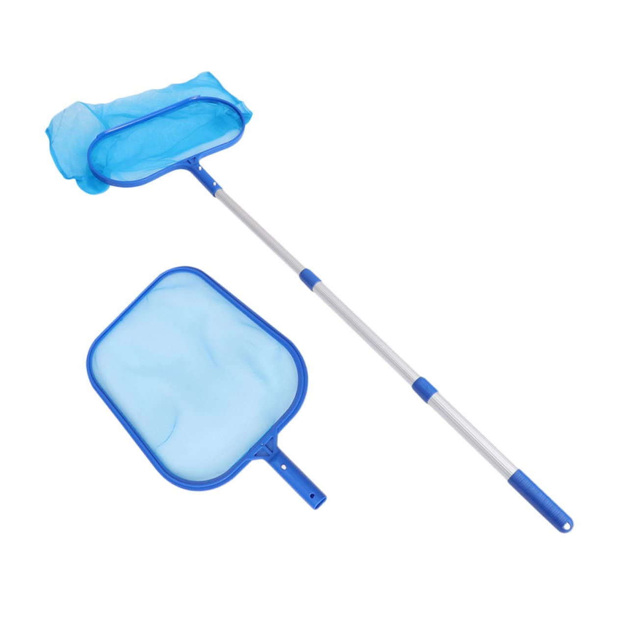 1 Satz Teilige Set Pool Kescher mit Feinem Netz für Teiche und Springbrunnen Effizientes Reinigungswerkzeug für Wasserpflanzen Schmutz und Kleine Fische