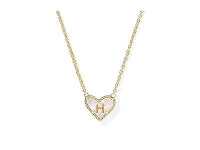Kendra Scott Heart Letter H Short Pendant Women