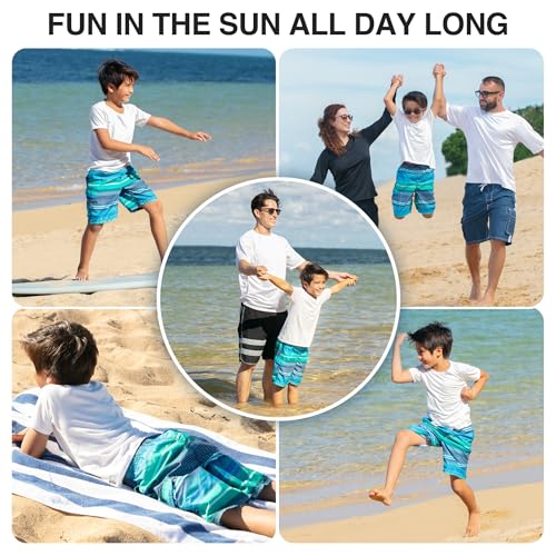 Image of Kanu Surf Boys' Avalon Quick Dry UPF 50+ Beach Swim Trunk
