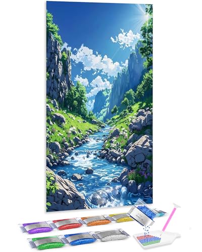 Evita el estrés con el kit de diamond painting 5D Jumpdot y crea manualidades para adultos