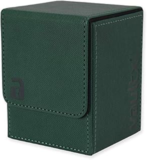 Vault X® Premium Exo-Tec® Deck Box - Large Size for 80+ Sleeved Cards - PVC Free Card Holder for TCG (Green)