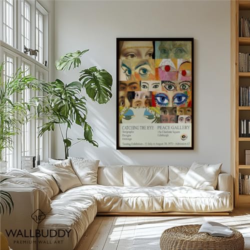 Décoration Murale Moderne Et Éclectique Wallbuddy affiche 40x50